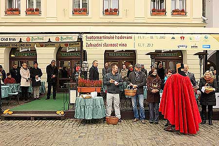 Slavnostn&iacute; otevřen&iacute; Svatomartinsk&eacute;ho v&iacute;na, zdroj: DM Česk&yacute; Krumlov