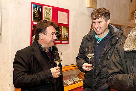 Víno na zámku Český Krumlov, Schwarzenberské archivní sklepy, V. nádvoří, 29.11.2013