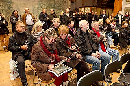 Víno na zámku Český Krumlov, Schwarzenberské archivní sklepy, V. nádvoří, 29.11.2013