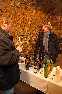 Víno na zámku Český Krumlov, Schwarzenberské archivní sklepy, V. nádvoří, 29.11.2013