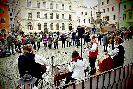 Slavnostní otevření svatomartinského vína, 11.11.2014, zdroj: Festival vína Český Krumlov, foto: Jan Schinko jr. (2/25)