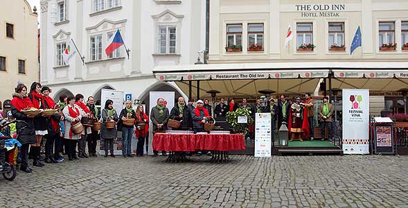 Slavnostní otevření svatomartinského vína, 11.11.2014, zdroj: Festival vína Český Krumlov, foto: Jan Schinko jr. (10/25)
