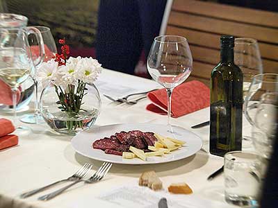 Festival vína Český Krumlov®: BÍLÉ FALCKO, ČERVENÉ TOSKÁNSKO, Tenis-Centrum 22. 10. 2016, zdroj: Festival vína Český Krumlov® 2016, foto: Jan Schinko (33/65)