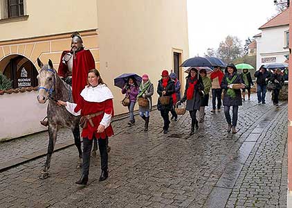 Festival vína Český Krumlov®: Příjezd sv. Martina a ochutnávka Svatomartinského vína 11. 11. 2016, zdroj: Festival vína Český Krumlov® 2016, foto: Jan Schinko (9/53)