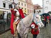 Festival vína Český Krumlov®: Příjezd sv. Martina a ochutnávka Svatomartinského vína 11. 11. 2016, zdroj: Festival vína Český Krumlov® 2016, foto: Jan Schinko