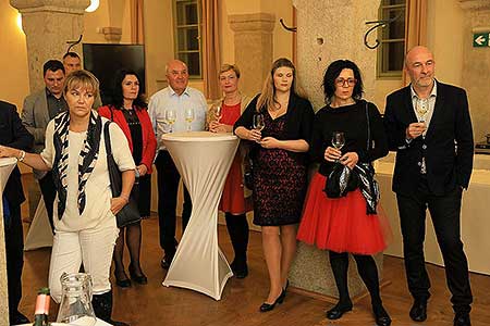 Festival vína Český Krumlov®: Zahajovací večer s Global Wines & Spirits, Sloupová síň na I. zámeckém nádvoří 20. 10. 2017, zdroj: Festival vína Český Krumlov® 2017, foto: Libor Sváček (34/100)