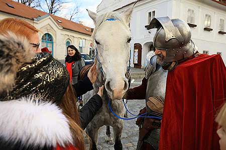 Festival vína Český Krumlov®: Příjezd svatého Martina a ochutnávka Svatomartinského vína 11. 11. 2017, zdroj: Festival vína Český Krumlov® 2017, foto: Libor Sváček (7/99)