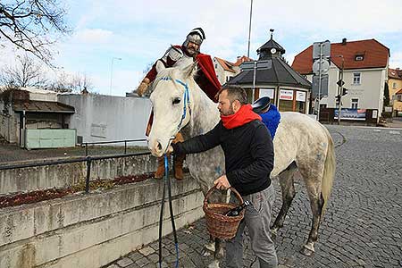 Festival vína Český Krumlov®: Příjezd svatého Martina a ochutnávka Svatomartinského vína 11. 11. 2017, zdroj: Festival vína Český Krumlov® 2017, foto: Libor Sváček (11/99)