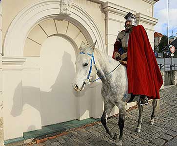 Festival vína Český Krumlov®: Příjezd svatého Martina a ochutnávka Svatomartinského vína 11. 11. 2017, zdroj: Festival vína Český Krumlov® 2017, foto: Libor Sváček (12/99)