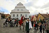 Festival vína Český Krumlov®: Příjezd svatého Martina a ochutnávka Svatomartinského vína 11. 11. 2017, zdroj: Festival vína Český Krumlov® 2017, foto: Libor Sváček