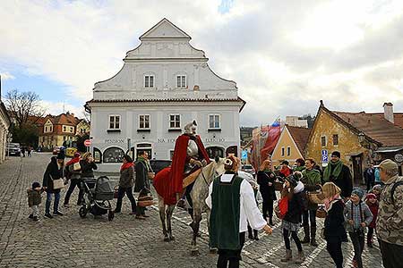 Festival vína Český Krumlov®: Příjezd svatého Martina a ochutnávka Svatomartinského vína 11. 11. 2017, zdroj: Festival vína Český Krumlov® 2017, foto: Libor Sváček (17/99)