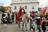 Festival vína Český Krumlov®: Příjezd svatého Martina a ochutnávka Svatomartinského vína 11. 11. 2017, zdroj: Festival vína Český Krumlov® 2017, foto: Libor Sváček