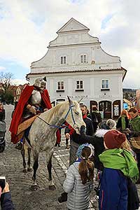 Festival vína Český Krumlov®: Příjezd svatého Martina a ochutnávka Svatomartinského vína 11. 11. 2017, zdroj: Festival vína Český Krumlov® 2017, foto: Libor Sváček (19/99)