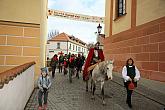 Festival vína Český Krumlov®: Příjezd svatého Martina a ochutnávka Svatomartinského vína 11. 11. 2017, zdroj: Festival vína Český Krumlov® 2017, foto: Libor Sváček