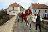 Festival vína Český Krumlov®: Příjezd svatého Martina a ochutnávka Svatomartinského vína 11. 11. 2017, zdroj: Festival vína Český Krumlov® 2017, foto: Libor Sváček