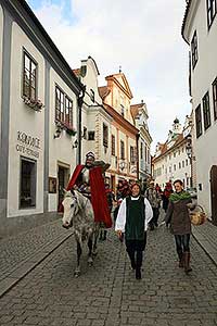 Festival vína Český Krumlov®: Příjezd svatého Martina a ochutnávka Svatomartinského vína 11. 11. 2017, zdroj: Festival vína Český Krumlov® 2017, foto: Libor Sváček (34/99)