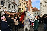 Festival vína Český Krumlov®: Příjezd svatého Martina a ochutnávka Svatomartinského vína 11. 11. 2017, zdroj: Festival vína Český Krumlov® 2017, foto: Libor Sváček