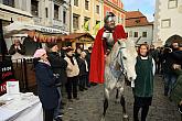 Festival vína Český Krumlov®: Příjezd svatého Martina a ochutnávka Svatomartinského vína 11. 11. 2017, zdroj: Festival vína Český Krumlov® 2017, foto: Libor Sváček