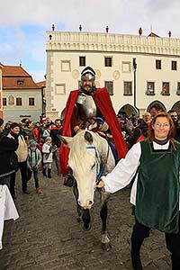 Festival vína Český Krumlov®: Příjezd svatého Martina a ochutnávka Svatomartinského vína 11. 11. 2017, zdroj: Festival vína Český Krumlov® 2017, foto: Libor Sváček (41/99)