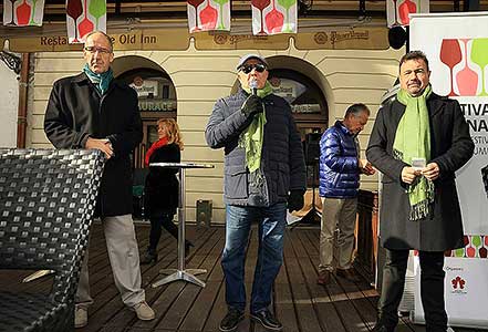 Festival vína Český Krumlov®: Příjezd svatého Martina a ochutnávka Svatomartinského vína 11. 11. 2017, zdroj: Festival vína Český Krumlov® 2017, foto: Libor Sváček (47/99)