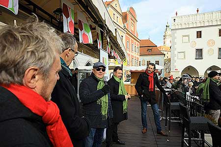 Festival vína Český Krumlov®: Příjezd svatého Martina a ochutnávka Svatomartinského vína 11. 11. 2017, zdroj: Festival vína Český Krumlov® 2017, foto: Libor Sváček (48/99)