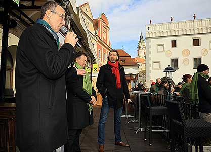 Festival vína Český Krumlov®: Příjezd svatého Martina a ochutnávka Svatomartinského vína 11. 11. 2017, zdroj: Festival vína Český Krumlov® 2017, foto: Libor Sváček (49/99)