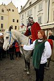 Festival vína Český Krumlov®: Příjezd svatého Martina a ochutnávka Svatomartinského vína 11. 11. 2017, zdroj: Festival vína Český Krumlov® 2017, foto: Libor Sváček