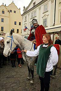 Festival vína Český Krumlov®: Příjezd svatého Martina a ochutnávka Svatomartinského vína 11. 11. 2017, zdroj: Festival vína Český Krumlov® 2017, foto: Libor Sváček (52/99)