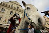 Festival vína Český Krumlov®: Příjezd svatého Martina a ochutnávka Svatomartinského vína 11. 11. 2017, zdroj: Festival vína Český Krumlov® 2017, foto: Libor Sváček