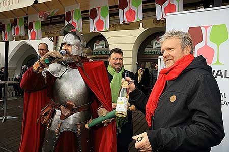 Festival vína Český Krumlov®: Příjezd svatého Martina a ochutnávka Svatomartinského vína 11. 11. 2017, zdroj: Festival vína Český Krumlov® 2017, foto: Libor Sváček (58/99)