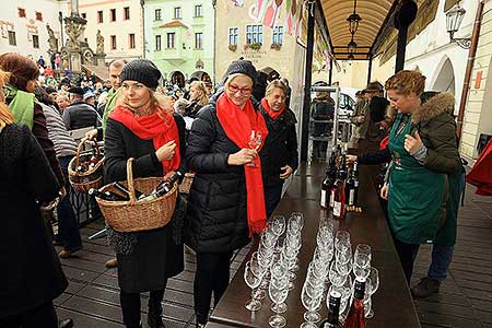Festival vína Český Krumlov®: Příjezd svatého Martina a ochutnávka Svatomartinského vína 11. 11. 2017, zdroj: Festival vína Český Krumlov® 2017, foto: Libor Sváček (76/99)