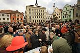 Festival vína Český Krumlov®: Příjezd svatého Martina a ochutnávka Svatomartinského vína 11. 11. 2017, zdroj: Festival vína Český Krumlov® 2017, foto: Libor Sváček