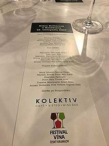Festival vína Český Krumlov®: Klára Kollárová - má oblíbená vína, café.bistro.winebar KOLEKTIV 16. 11. 2017, zdroj: Festival vína Český Krumlov® 2017 (3/14)