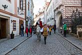 Festival vína Český Krumlov®: Příjezd svatého Martina a ochutnávka Svatomartinského vína 11.11.2018, foto: Lubor Mrázek