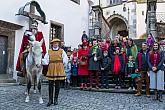 Festival vína Český Krumlov®: Příjezd svatého Martina a ochutnávka Svatomartinského vína 11.11.2018, foto: Lubor Mrázek