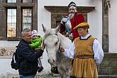 Festival vína Český Krumlov®: Příjezd svatého Martina a ochutnávka Svatomartinského vína 11.11.2018, foto: Lubor Mrázek