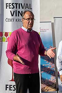 Slavnostní zahájení Festivalu vína Český Krumlov ® 18.10.2019, foto: Lubor Mrázek (13/60)