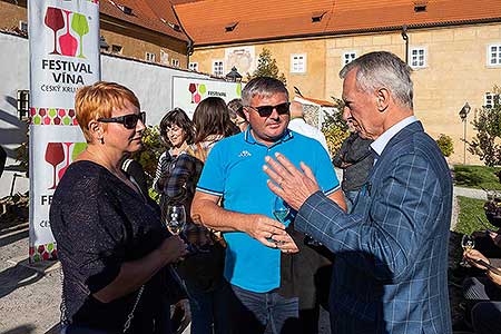 Slavnostní zahájení Festivalu vína Český Krumlov ® 18.10.2019, foto: Lubor Mrázek (34/60)