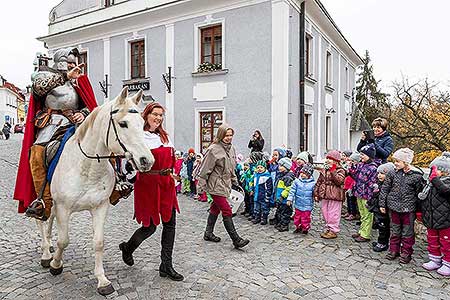 Příjezd sv. Martina a slavnostní otevření Svatomartinského vína, Festivalu vína Český Krumlov® 11.11.2019, foto: Lubor Mrázek (2/66)