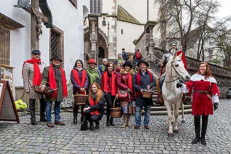 Příjezd sv. Martina a slavnostní otevření Svatomartinského vína, Festivalu vína Český Krumlov® 11.11.2019, foto: Lubor Mrázek (5/66)