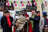 Příjezd sv. Martina a slavnostní otevření Svatomartinského vína, Festivalu vína Český Krumlov® 11.11.2019, foto: Lubor Mrázek