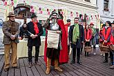 Příjezd sv. Martina a slavnostní otevření Svatomartinského vína, Festivalu vína Český Krumlov® 11.11.2019, foto: Lubor Mrázek