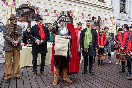 Příjezd sv. Martina a slavnostní otevření Svatomartinského vína, Festivalu vína Český Krumlov® 11.11.2019, foto: Lubor Mrázek (19/66)