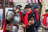 Příjezd sv. Martina a slavnostní otevření Svatomartinského vína, Festivalu vína Český Krumlov® 11.11.2019, foto: Lubor Mrázek