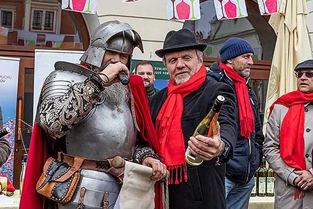 Příjezd sv. Martina a slavnostní otevření Svatomartinského vína, Festivalu vína Český Krumlov® 11.11.2019, foto: Lubor Mrázek (20/66)