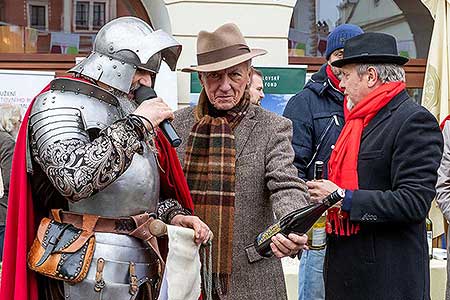 Příjezd sv. Martina a slavnostní otevření Svatomartinského vína, Festivalu vína Český Krumlov® 11.11.2019, foto: Lubor Mrázek (21/66)