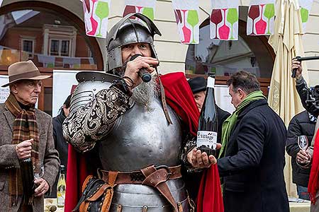 Příjezd sv. Martina a slavnostní otevření Svatomartinského vína, Festivalu vína Český Krumlov® 11.11.2019, foto: Lubor Mrázek (23/66)