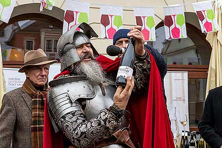 Příjezd sv. Martina a slavnostní otevření Svatomartinského vína, Festivalu vína Český Krumlov® 11.11.2019, foto: Lubor Mrázek (24/66)