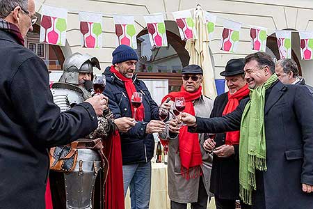 Příjezd sv. Martina a slavnostní otevření Svatomartinského vína, Festivalu vína Český Krumlov® 11.11.2019, foto: Lubor Mrázek (28/66)