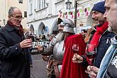 Příjezd sv. Martina a slavnostní otevření Svatomartinského vína, Festivalu vína Český Krumlov® 11.11.2019, foto: Lubor Mrázek